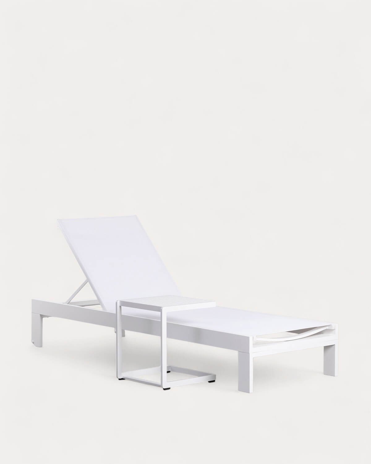 Set di Sdraio e Tavolino in Alluminio (40x40 cm) New Kreta, immagine della galleria 1