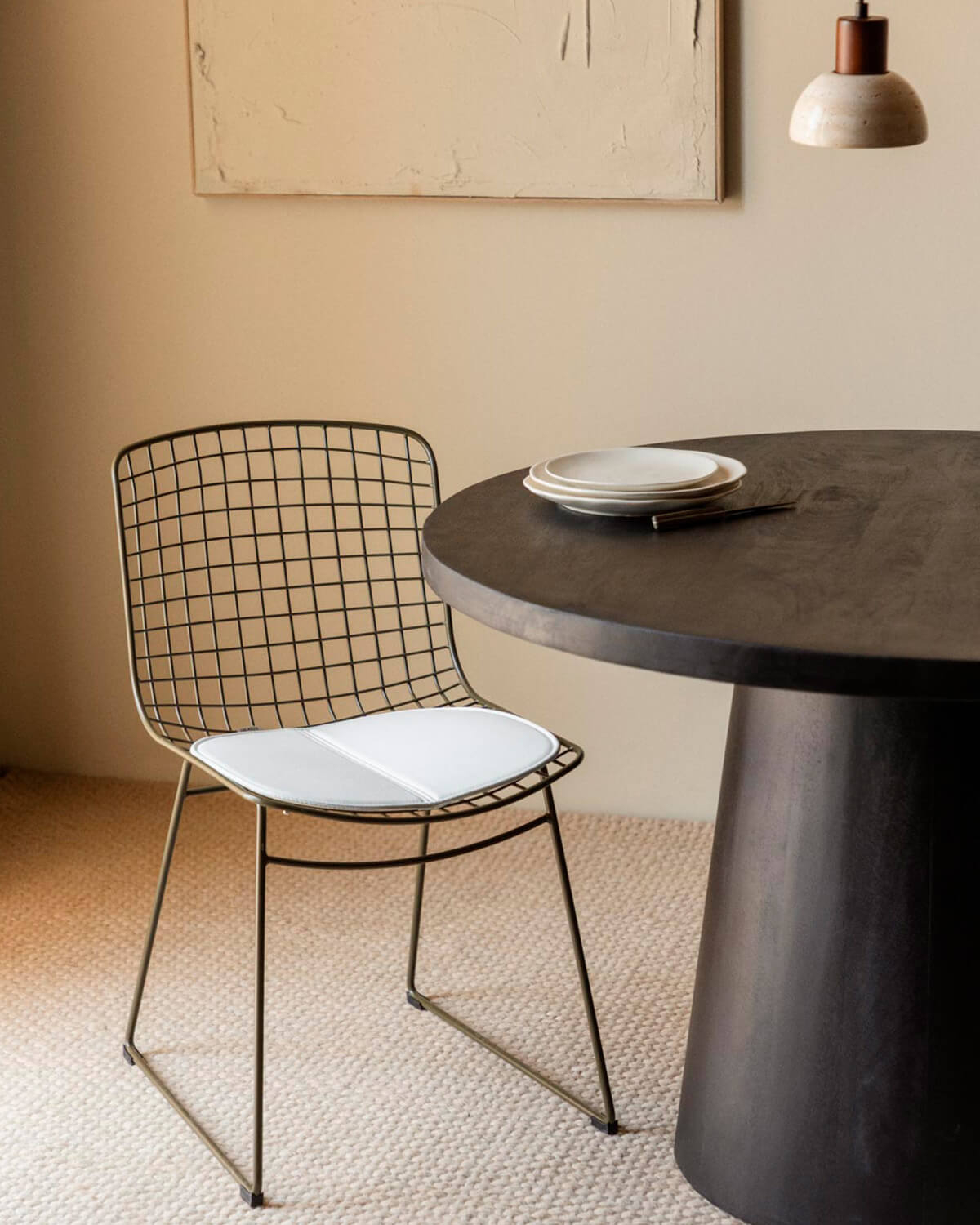 Sedia da Pranzo Metal con Schienale Alto Aras Fresh, immagine della galleria 2