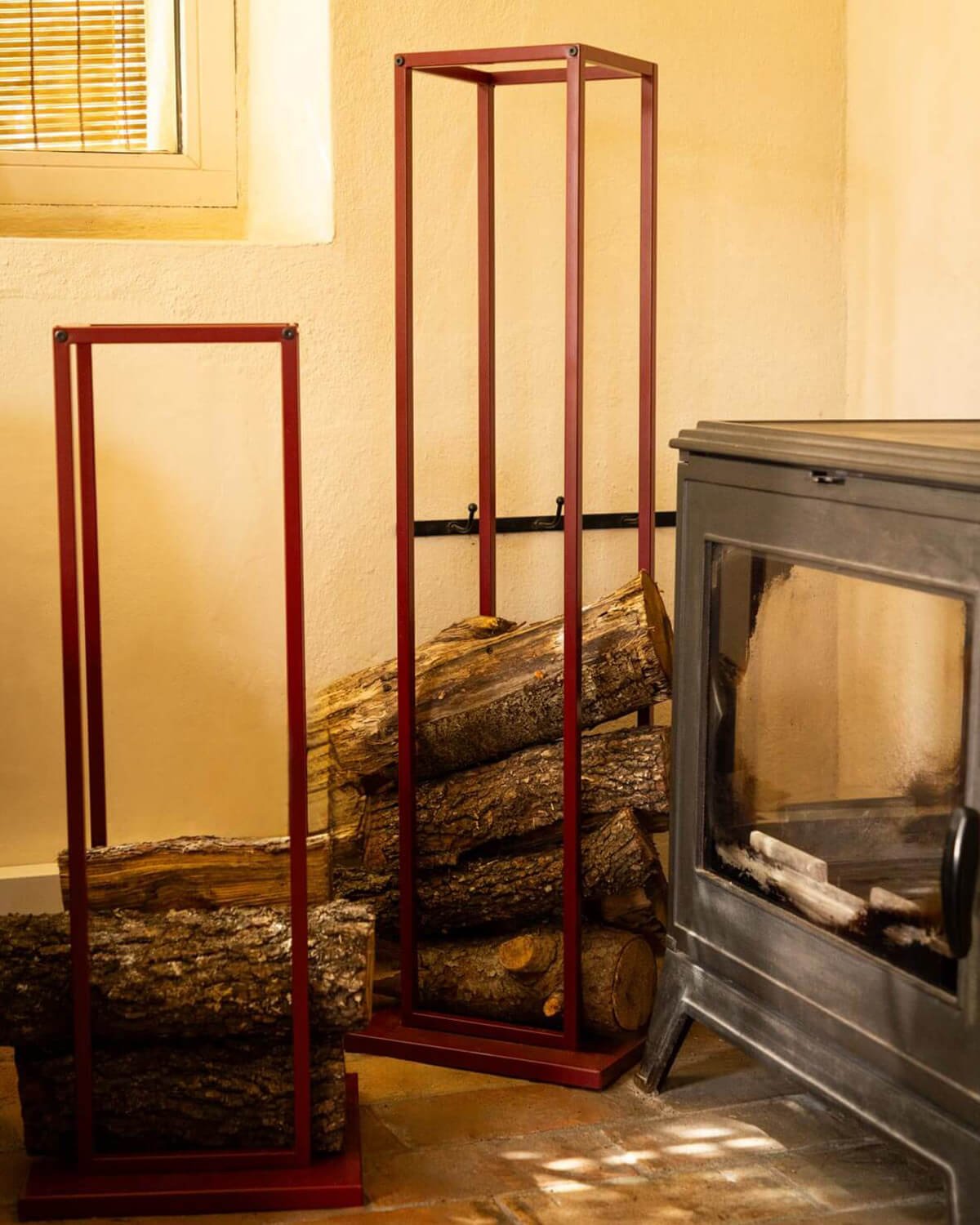 Portalegna da Alto in Metallo (115 x 33 cm) Lior, immagine della galleria 2