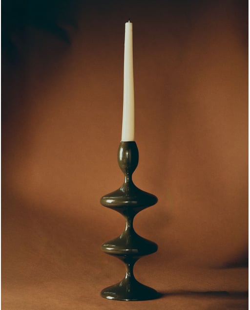 Candelabro in Metallo (28 cm) Fulgui