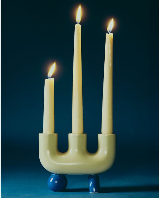 Set di 2 Candelabri di Design