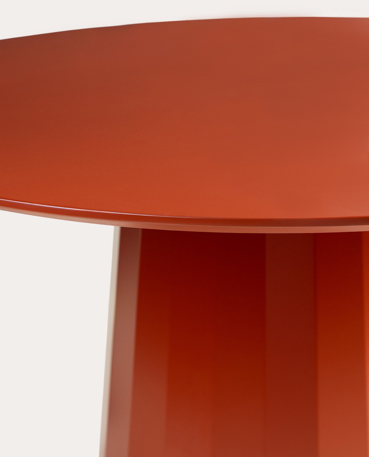 Tavolo da Pranzo Rotondo in Legno e Metallo (Ø120 cm) Irem, immagine della galleria 4