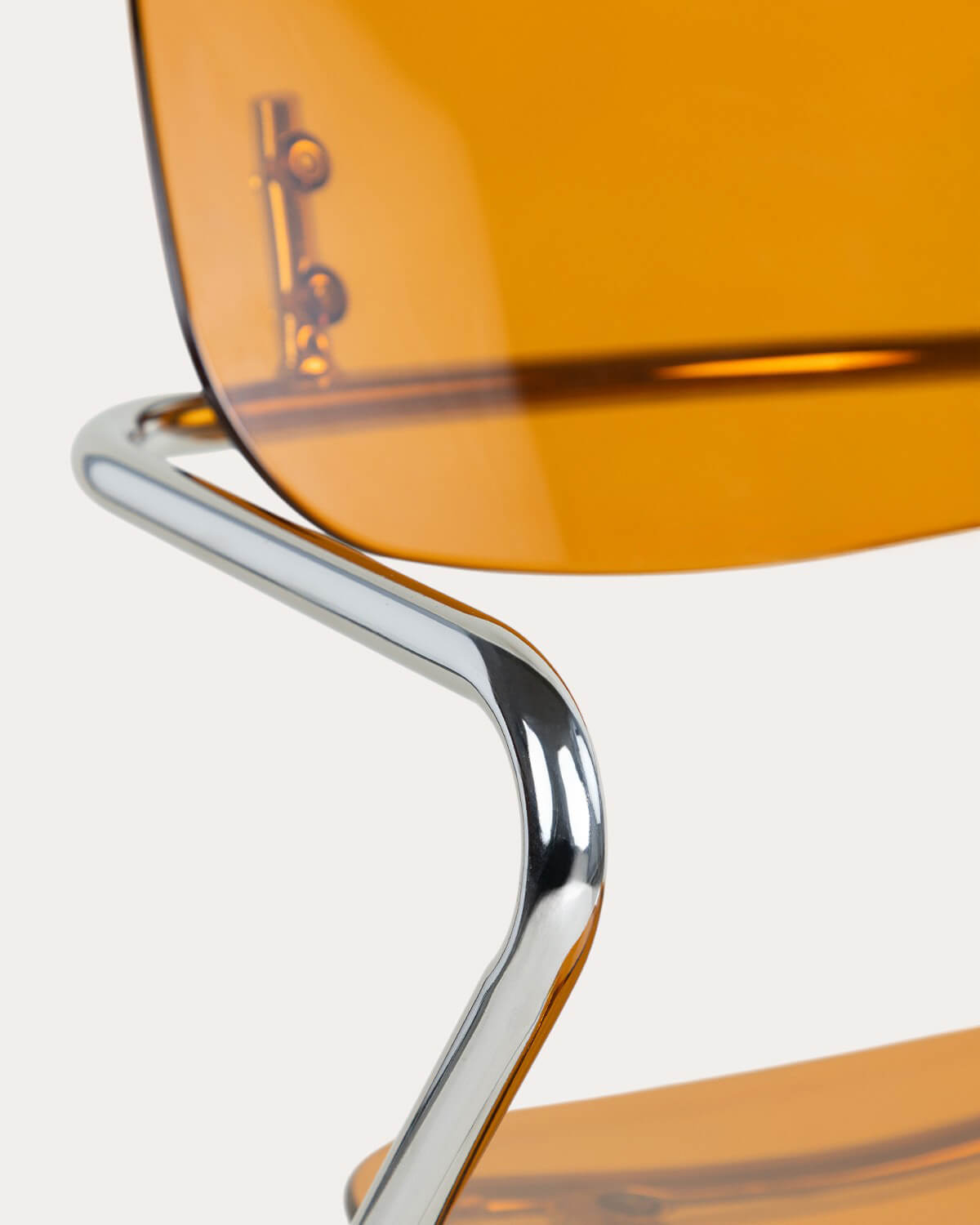 Sedia da Pranzo con Braccioli in Polietilene e Metallo Pinha, immagine della galleria 5