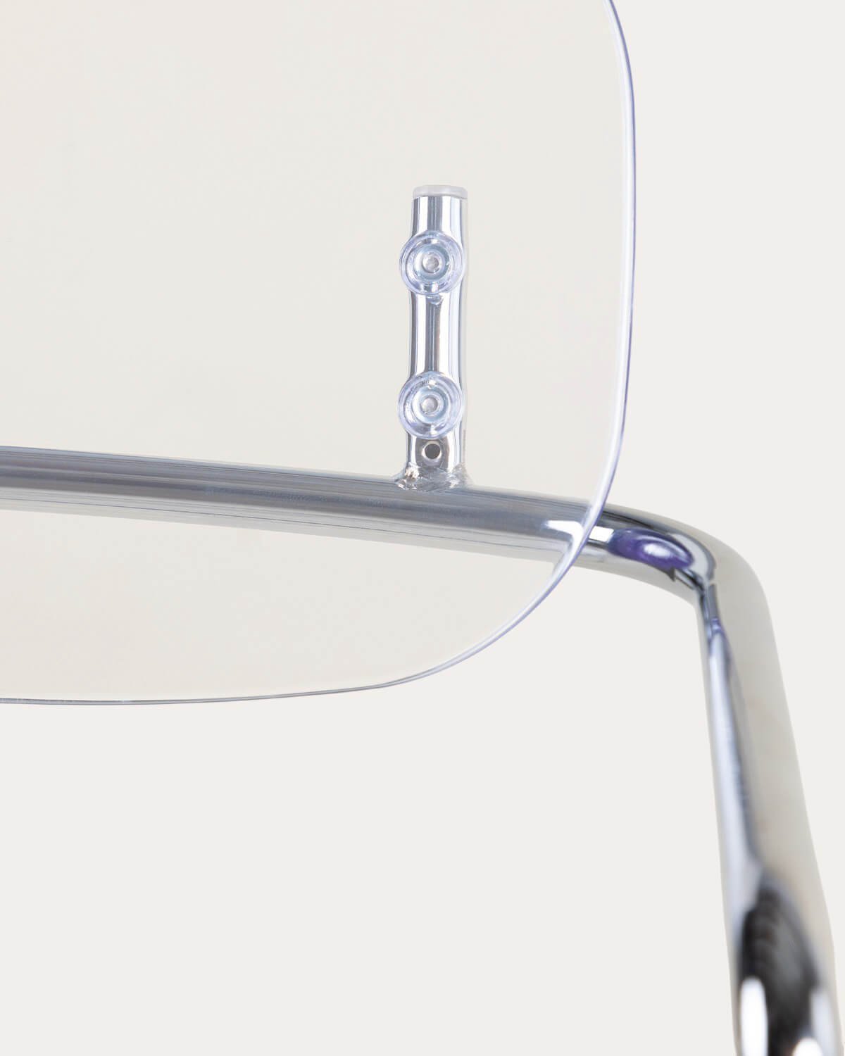 Pack 4 Sedie da Pranzo con Braccioli in Polietilene e Metallo Pinha, immagine della galleria 7