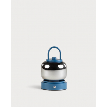 Lampada da Tavolo per Esterni a LED Senza Fili Gabriela Blu Storm - The Masie