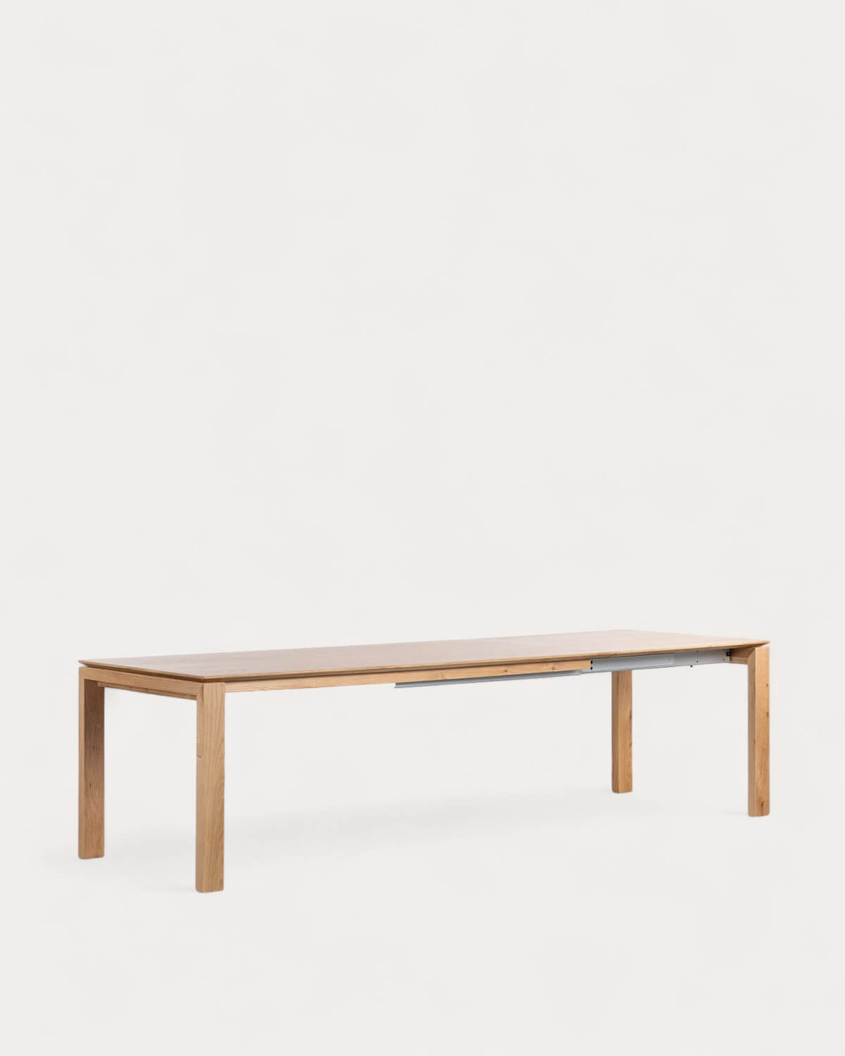 Set Tavolo da Pranzo Estensibile (195-285x90 cm) Deran e 8 Sedie in Legno Laly, immagine della galleria 4