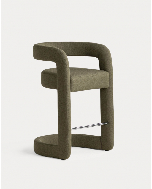 Sgabello alto 65 cm in tessuto Winsi