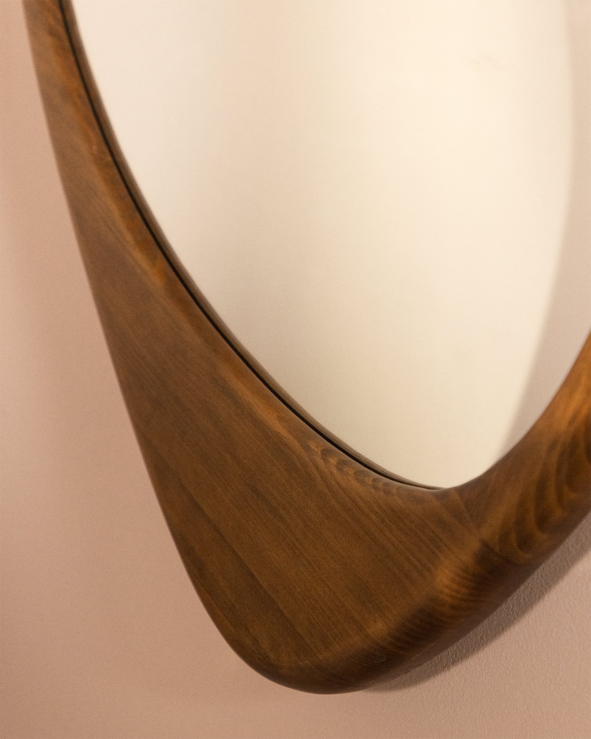 Specchio da Parete in Legno di Pino (107x75 cm) Iker, immagine della galleria 6