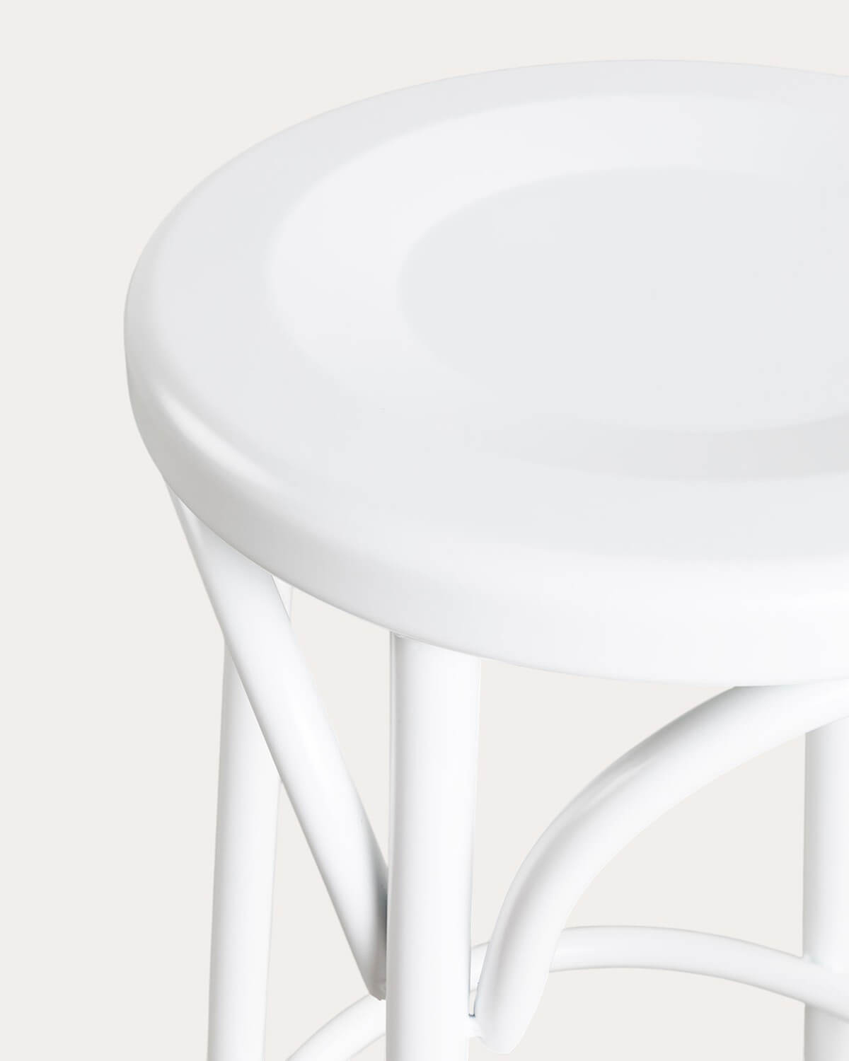 Pack 2 Sgabelli Alti in Metallo (75 cm) Baris, immagine della galleria 4