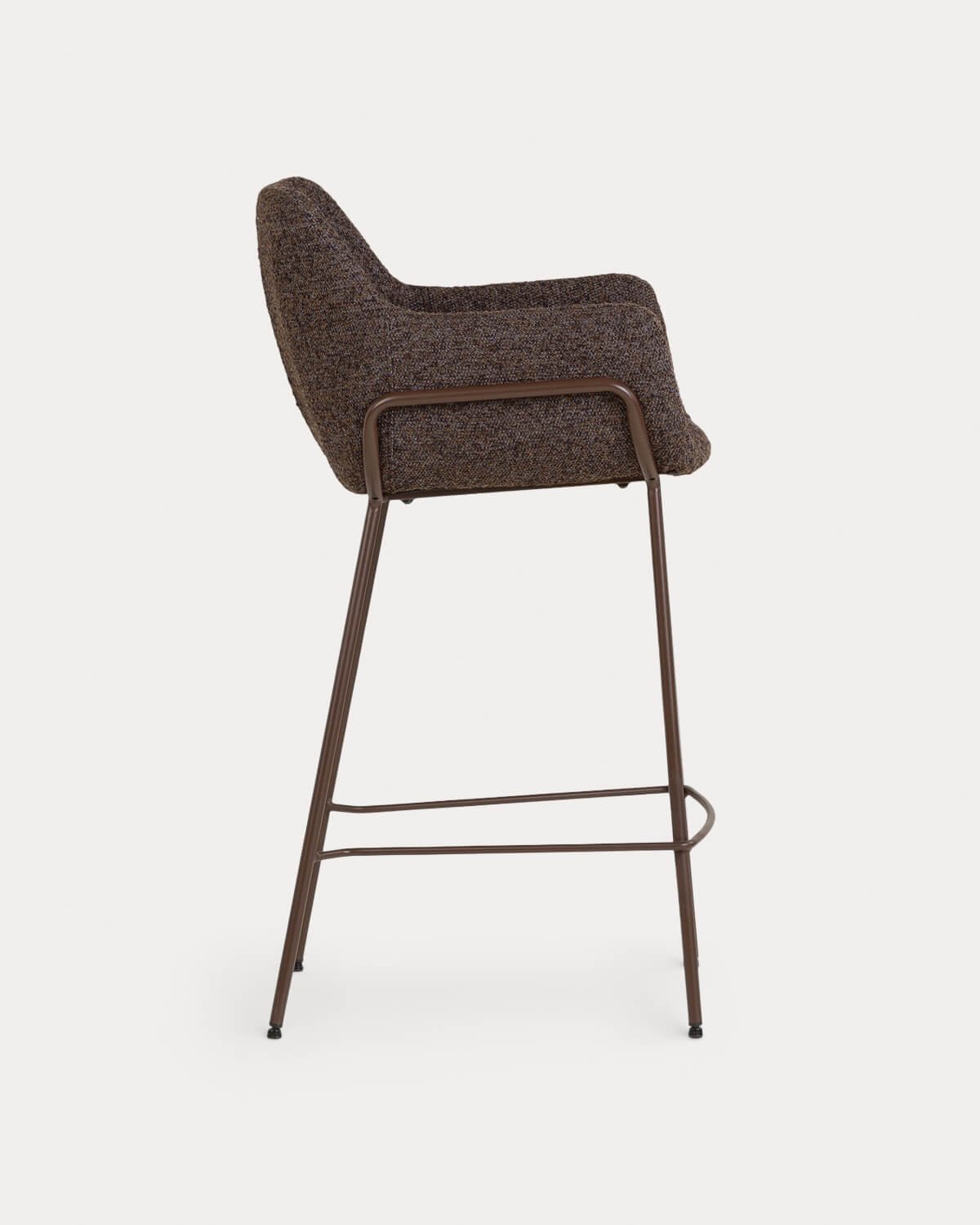 Sgabello Alto in Tessuto e Metallo (66 cm) Oisin, immagine della galleria 2