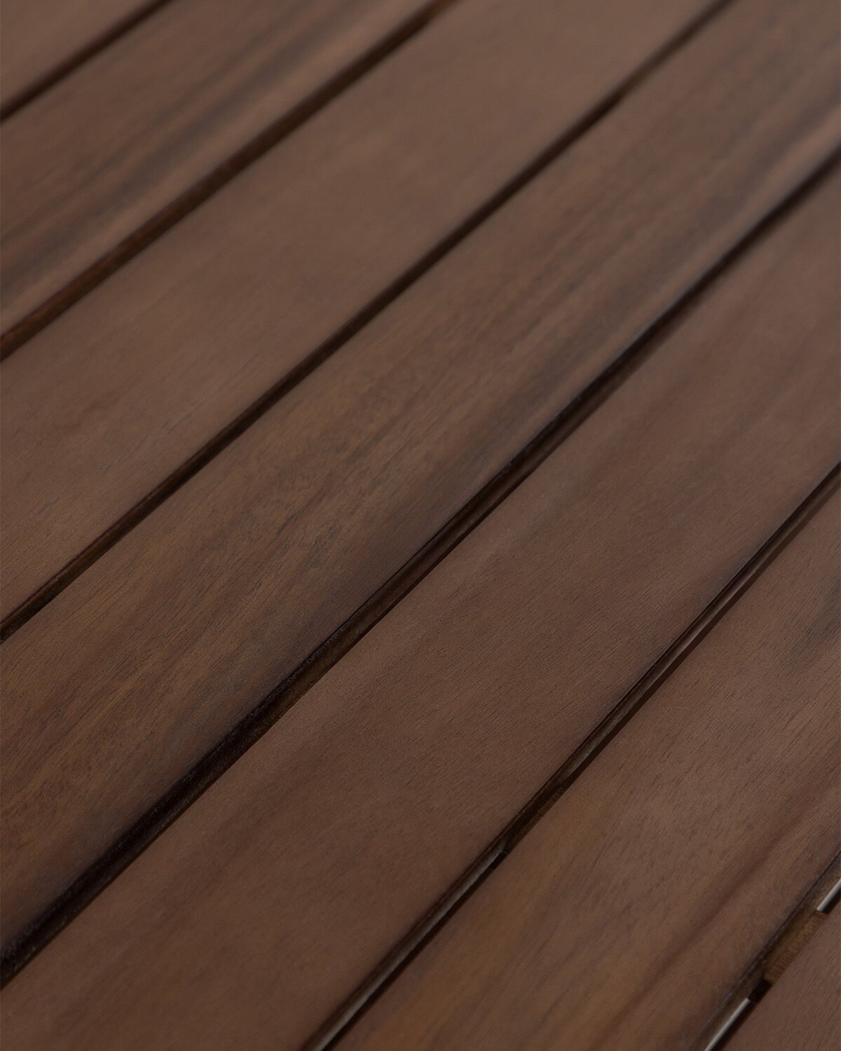 Tavolino Rettangolare in Legno di Acacia e Metallo (110x60 cm) Ahrus, immagine della galleria 3