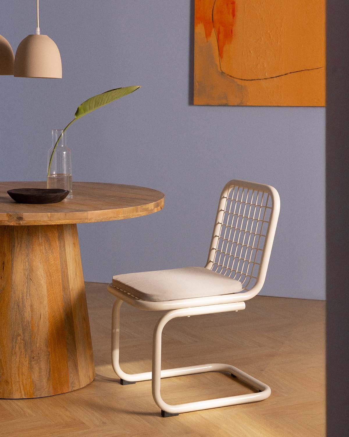 Pack da 4 Sedie da Pranzo in Metallo Biaritz, immagine della galleria 2