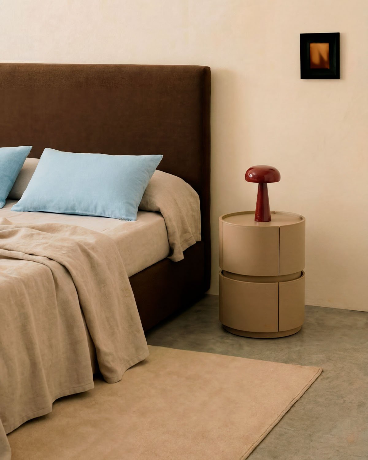 Pack da 2 Comodini in Legno con Cassetti (Ø40 cm) Maele, immagine della galleria 2