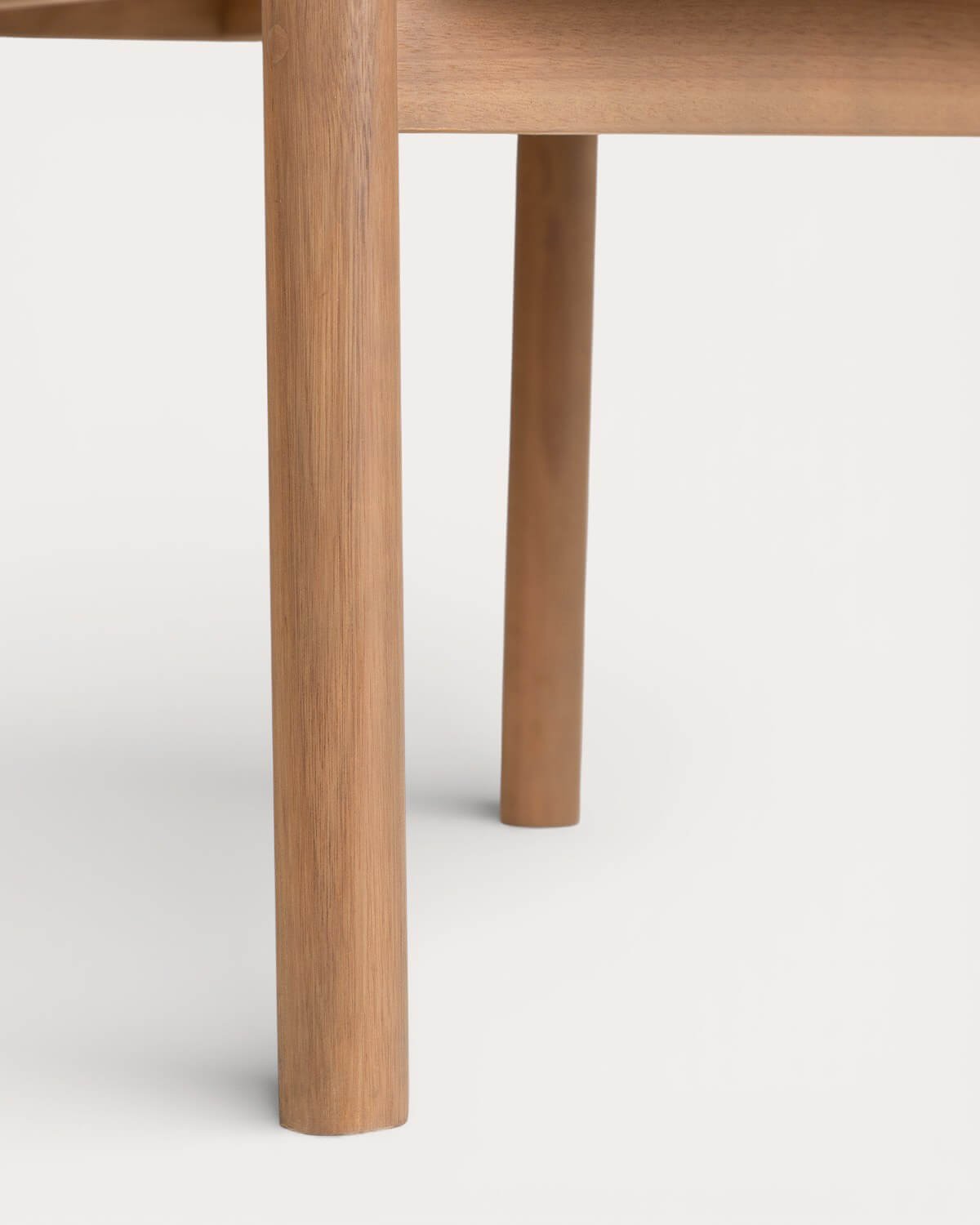 Pack 4 Sedie da Esterno con Braccioli in Legno di Eucalipto e Tessuto Elnes, immagine della galleria 4