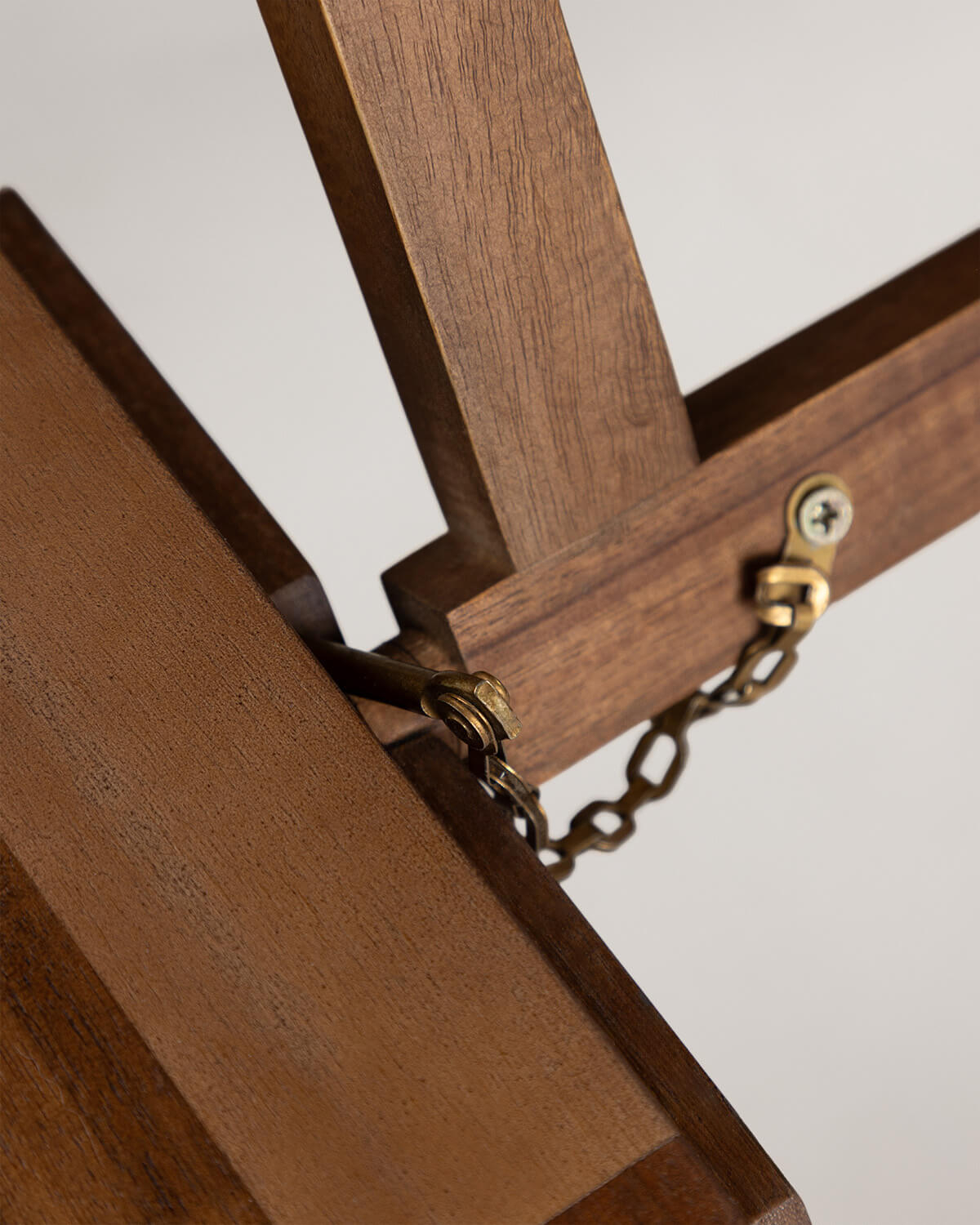 Lettino Prendisole Reclinabile Doppio in Legno di Acacia e Tessuto Dawson, immagine della galleria 10