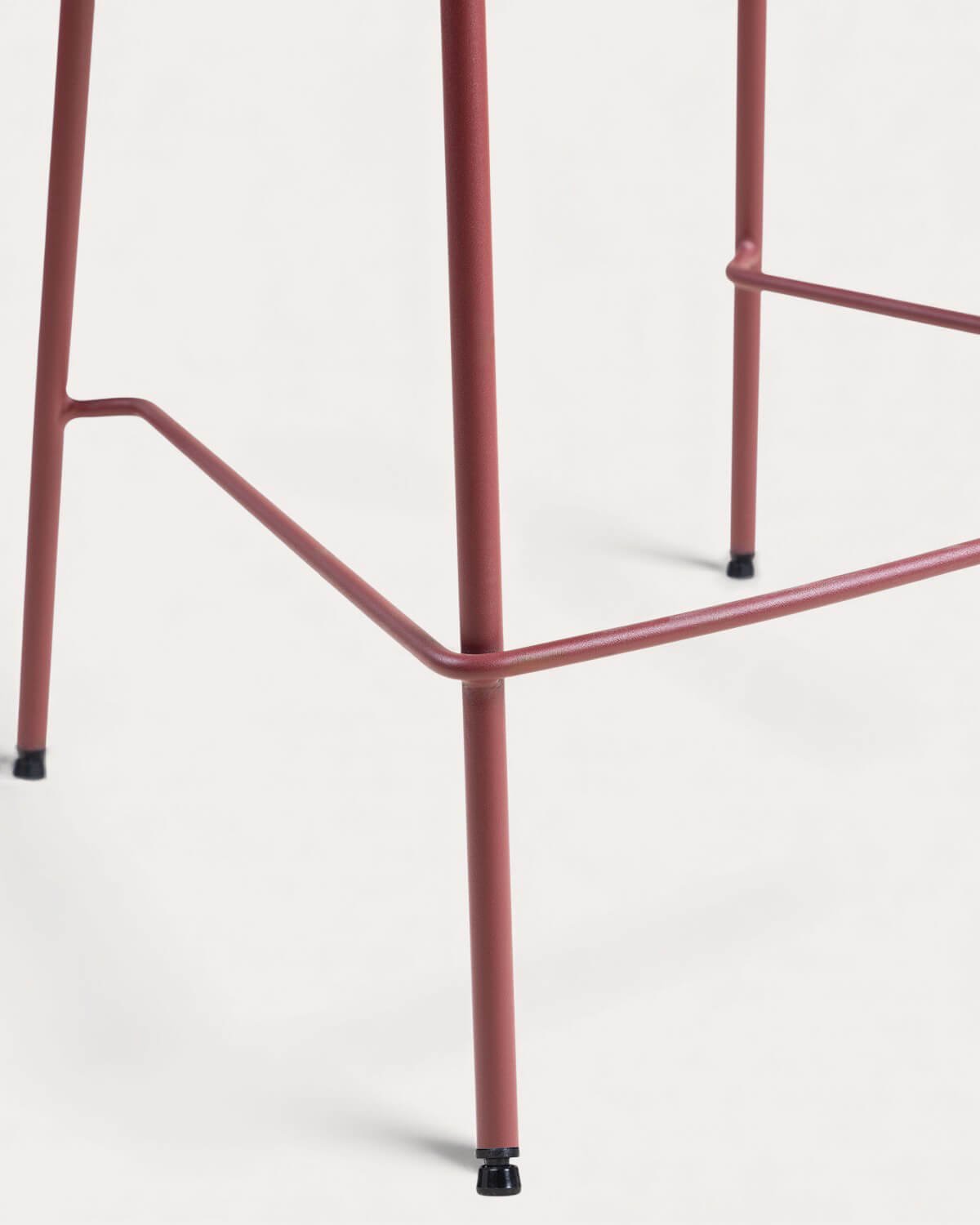 Pack da 4 Sgabelli Alti in Tessuto e Metallo (66 cm) Oisin, immagine della galleria 7