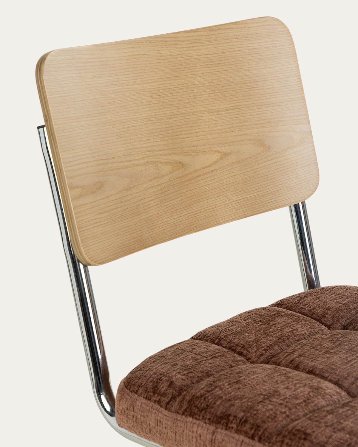 Pack 2 Sedie da Pranzo in Legno e Tessuto Cuba, immagine della galleria 8