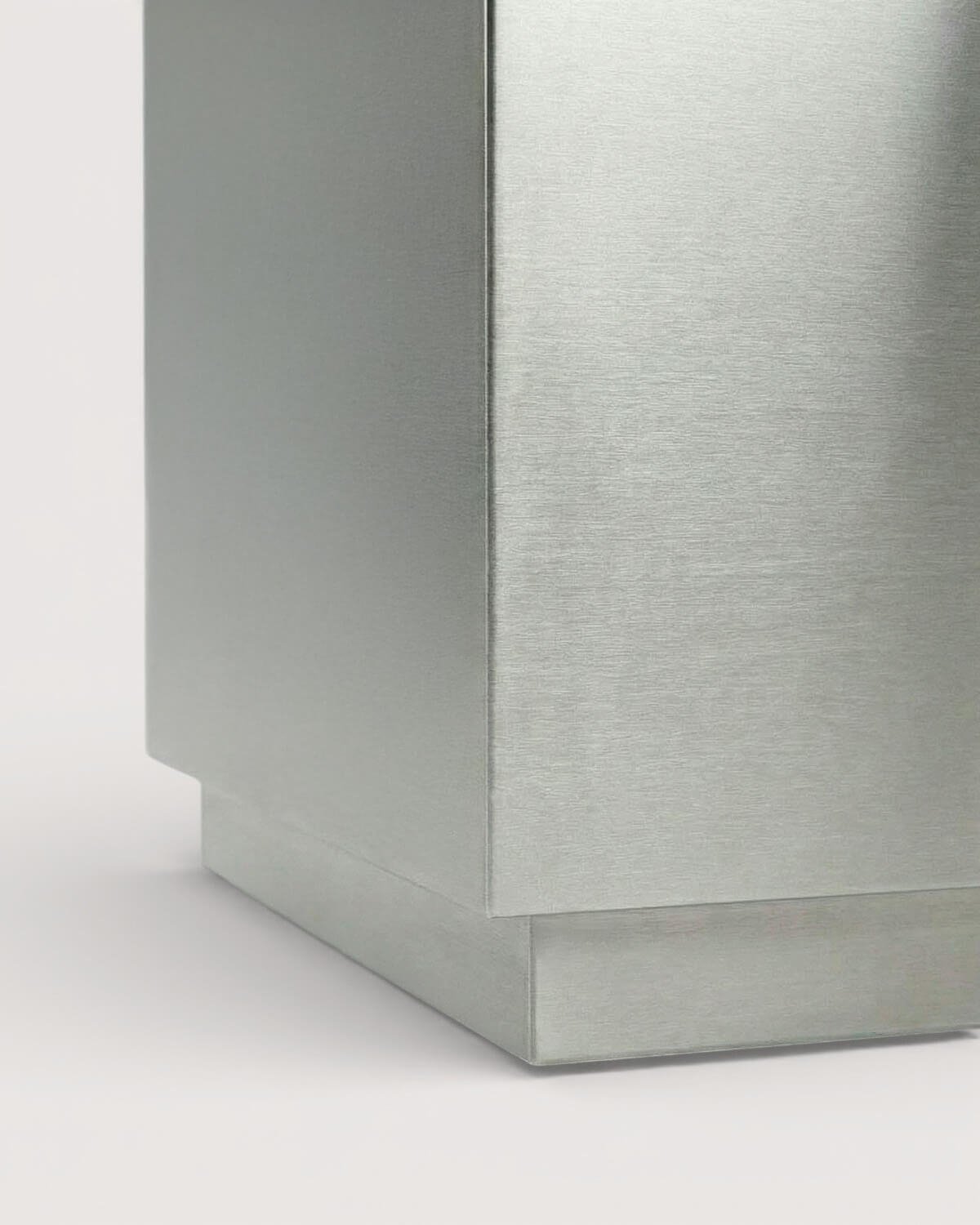 Tavolino Quadrato in Acciaio Inox e Marmo (80x80 cm) Imogen, immagine della galleria 6