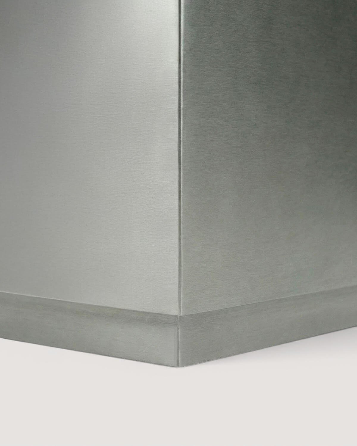 Tavolino Quadrato in Acciaio Inox e Marmo (80x80 cm) Imogen, immagine della galleria 6