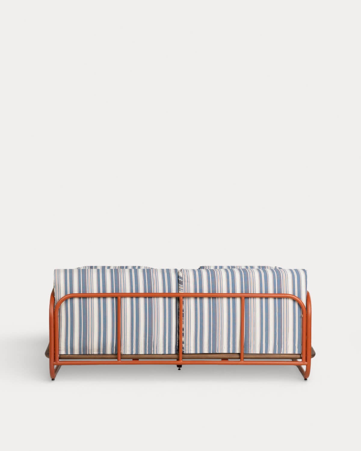 Divano da Giardino a 2 Posti in Metallo e Tessuto Ahrus, immagine della galleria 3