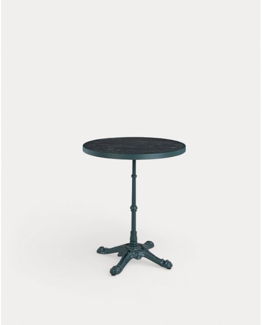 Tavolo Bistro Rotondo da Esterno in Metallo (Ø60 cm) Yona