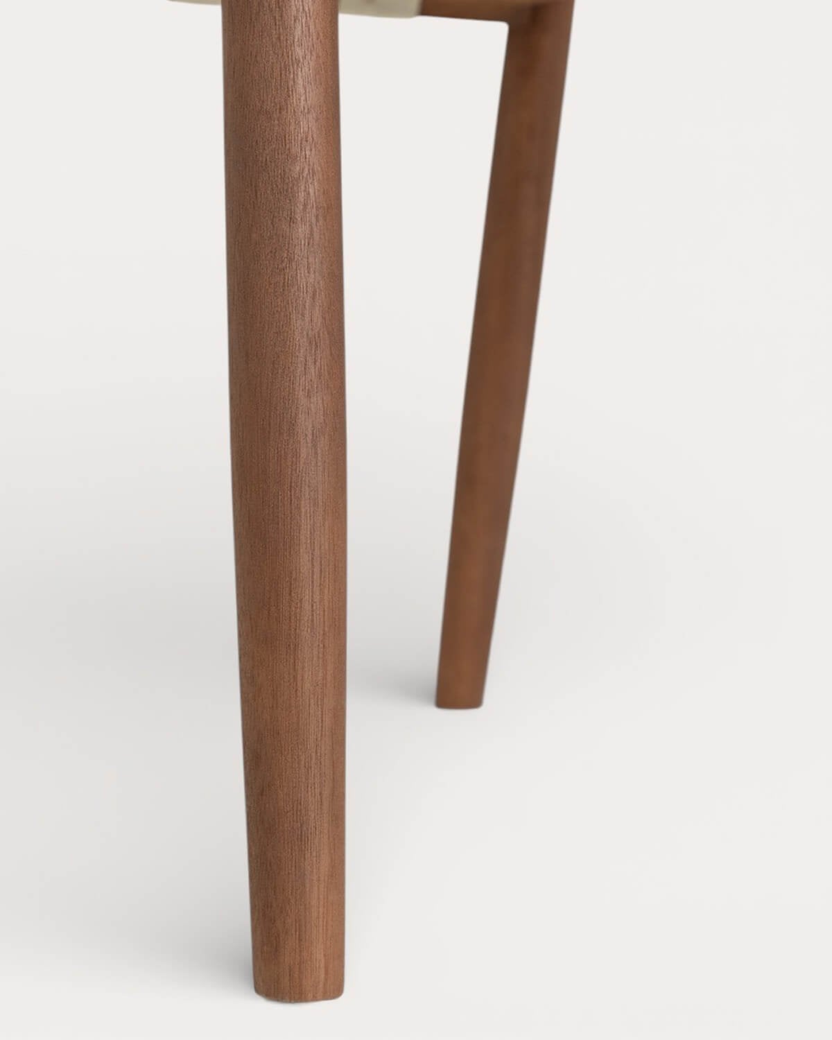 Pack da 2 Sedie da Pranzo in Legno di Eucalipto e Tessuto di Clhoti, immagine della galleria 10