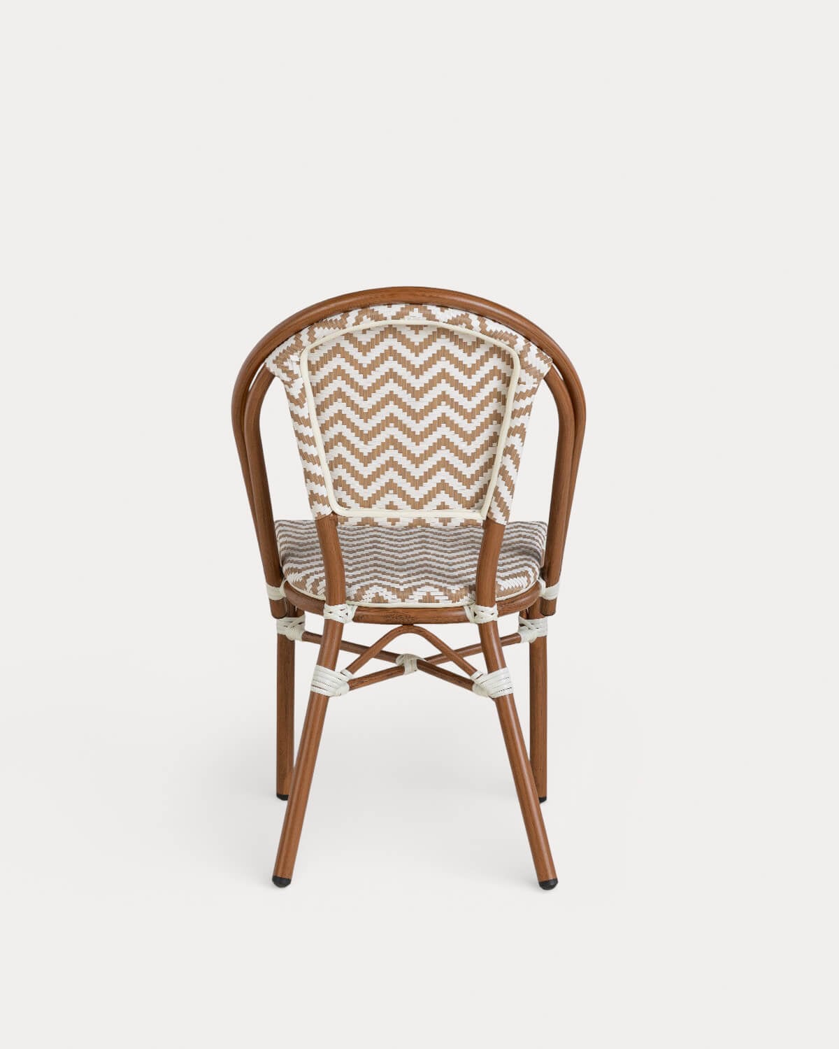 Sedia da Esterno in Alluminio e Rattan Sintetico Yona Bistro, immagine della galleria 5