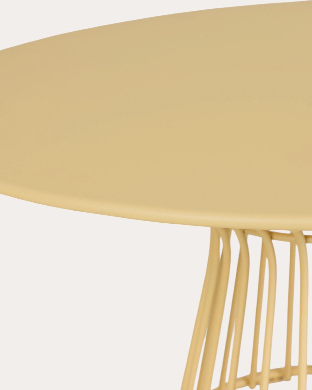 Tavolo da Esterno Rotondo in Metallo (Ø120 cm) Nouli, immagine della galleria 3