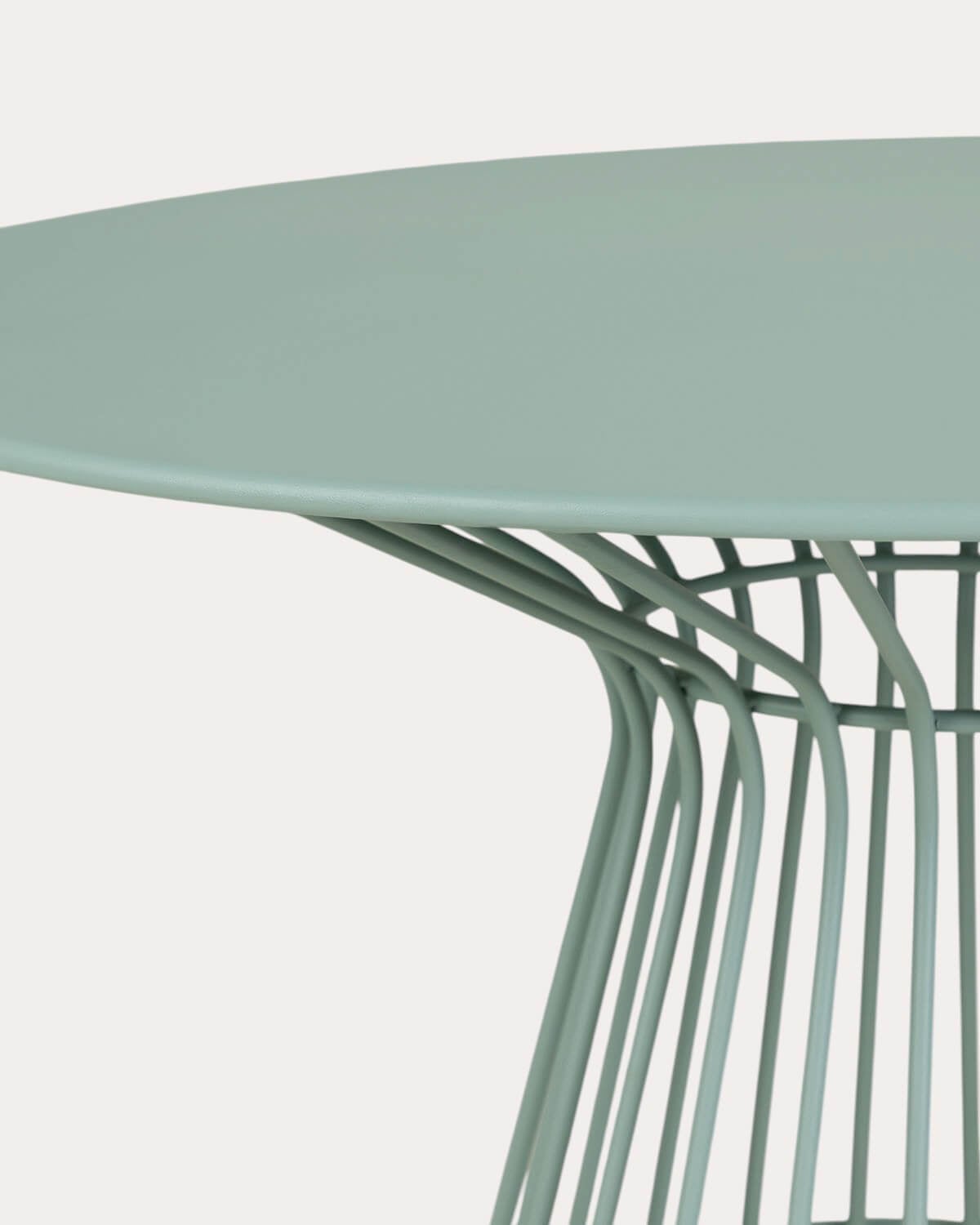 Tavolo da Esterno Rotondo in Metallo (Ø120 cm) Nouli, immagine della galleria 3