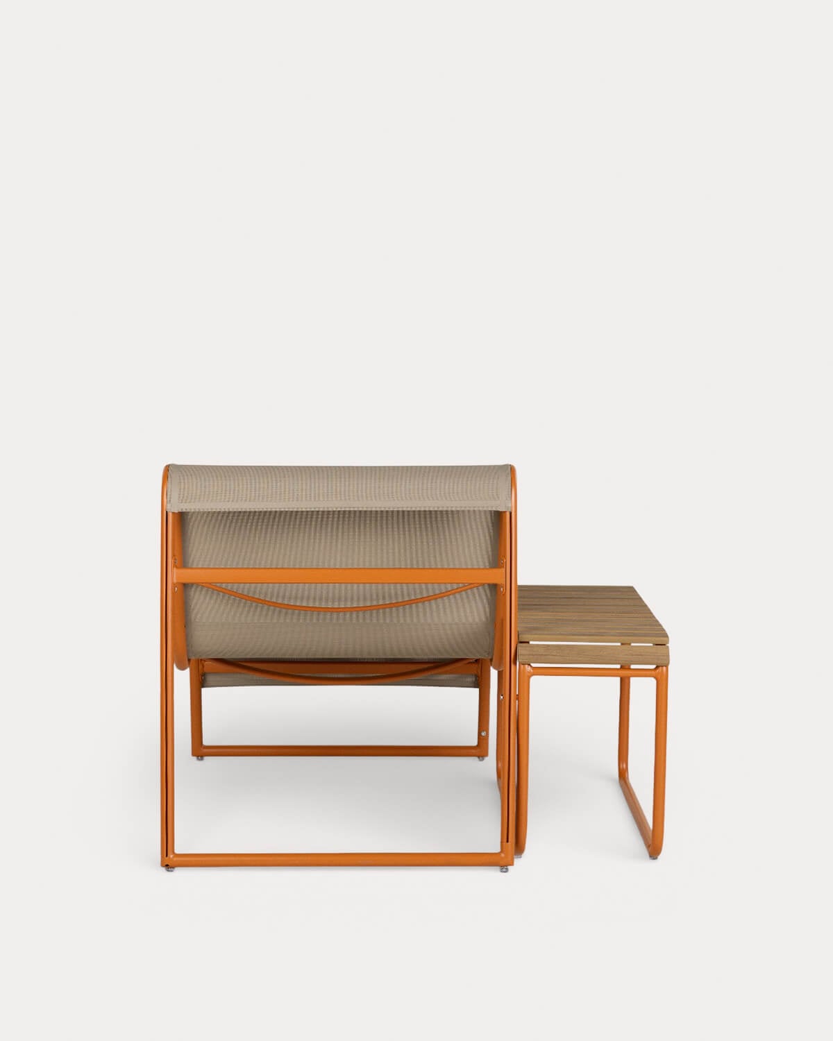 Set di Poltrone da Giardino con Tavolino Laterale in Alluminio Dreisi, immagine della galleria 3