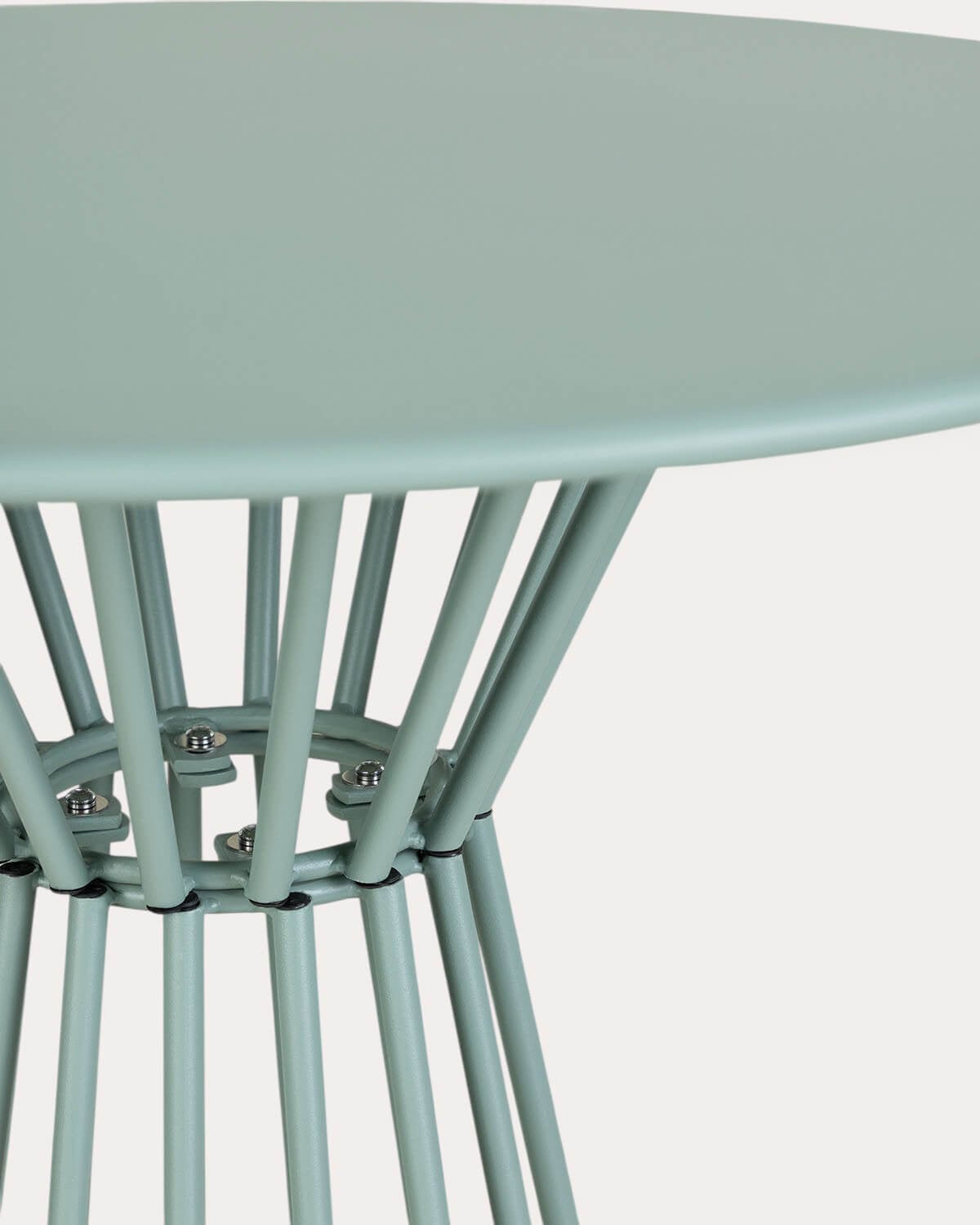 Tavolo Alto Rotondo in Metallo (Ø70 cm) Nouli, immagine della galleria 3