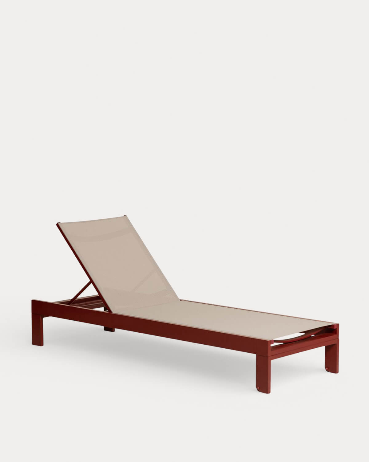 Pack da 2 Lettini Reclinabili in Tessuto e Alluminio New Kreta, immagine della galleria 1