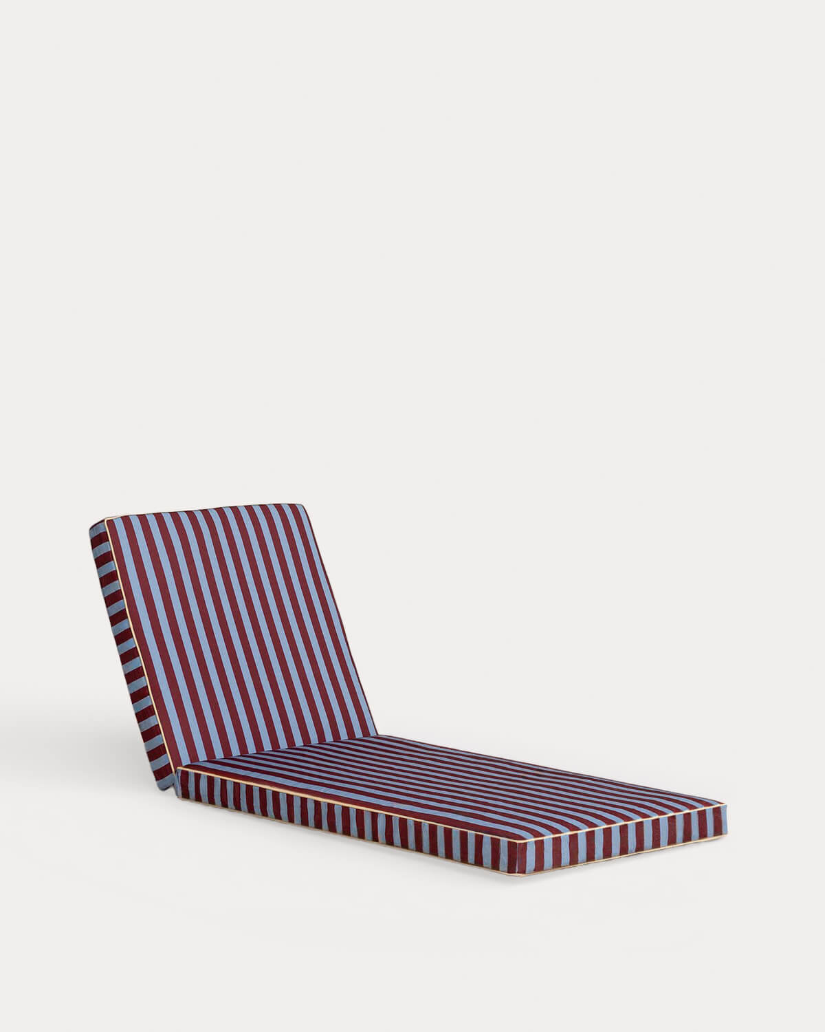 Cuscino in Tessuto a Righe per Lettino Prendisole da Esterno (70,5x200 cm) Kreta, immagine della galleria 1