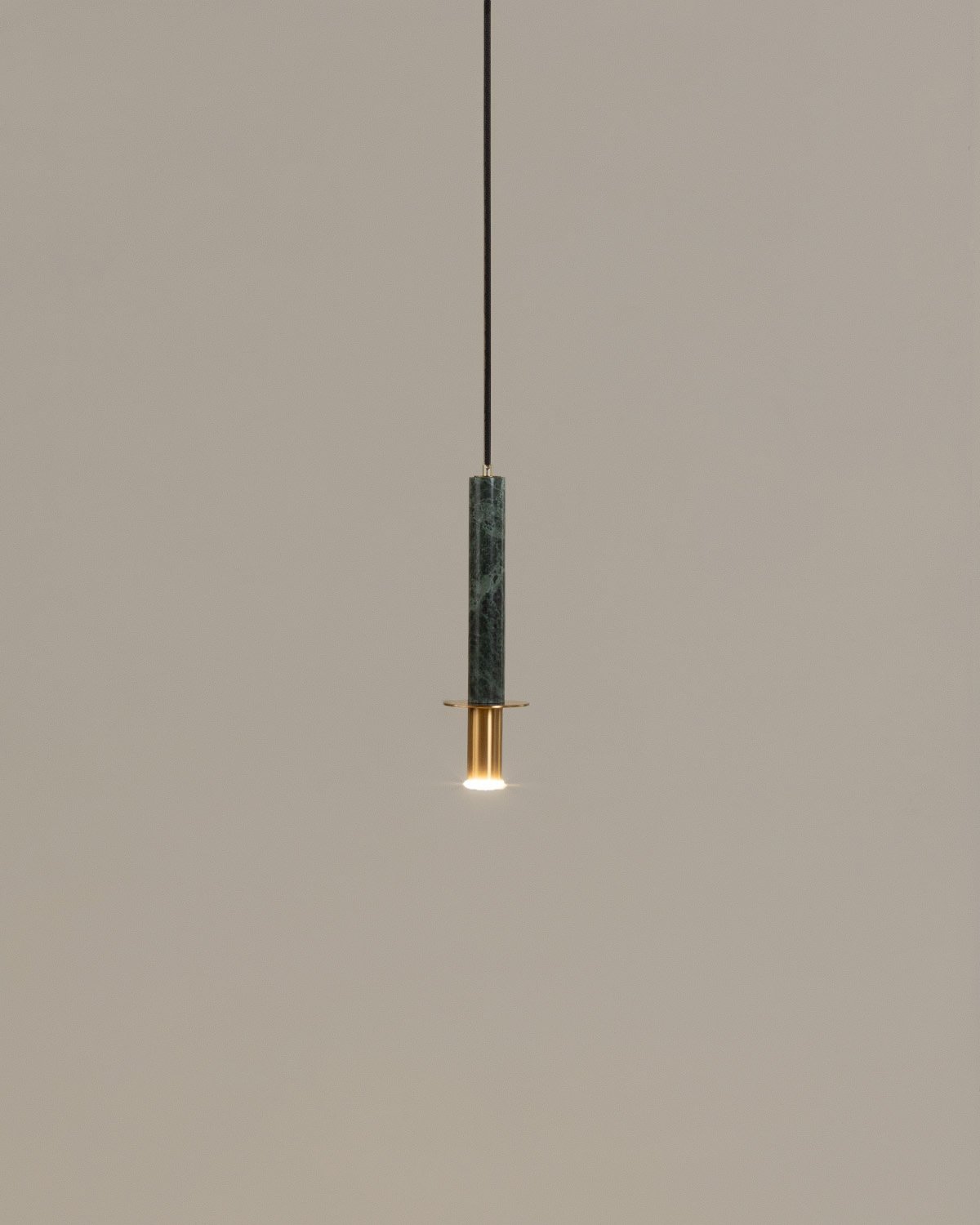 Lampada da Soffitto a LED in Metallo con Marmo Hikaru, immagine della galleria 2