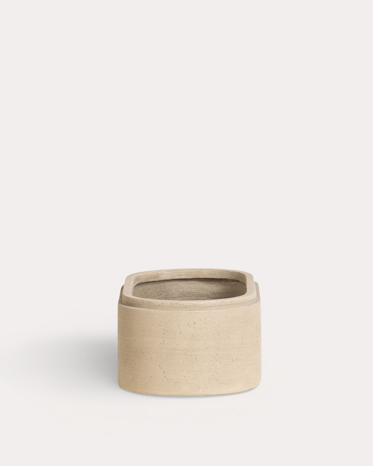 Fioriera ovale in cemento (45x23 cm) Bieito, immagine della galleria 2