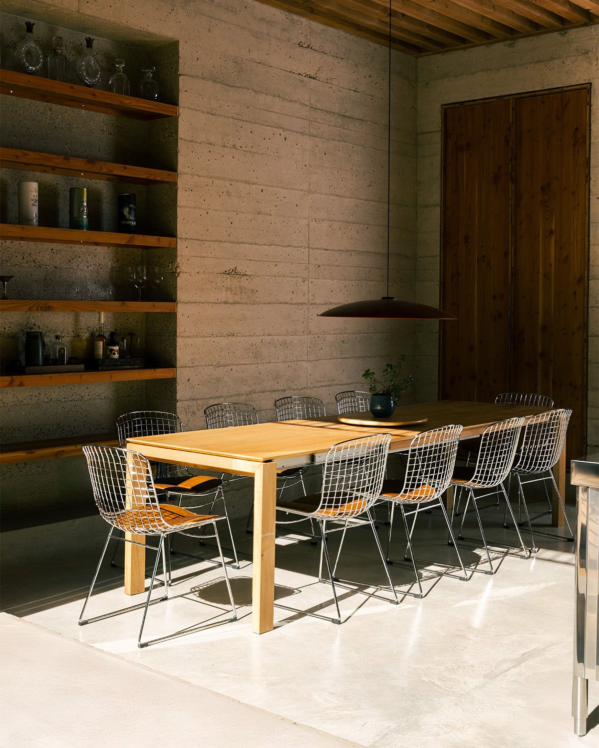 Tavolo da Pranzo Rettangolare Estensibile in Legno (195-285x90 cm) Deran, immagine della galleria 2