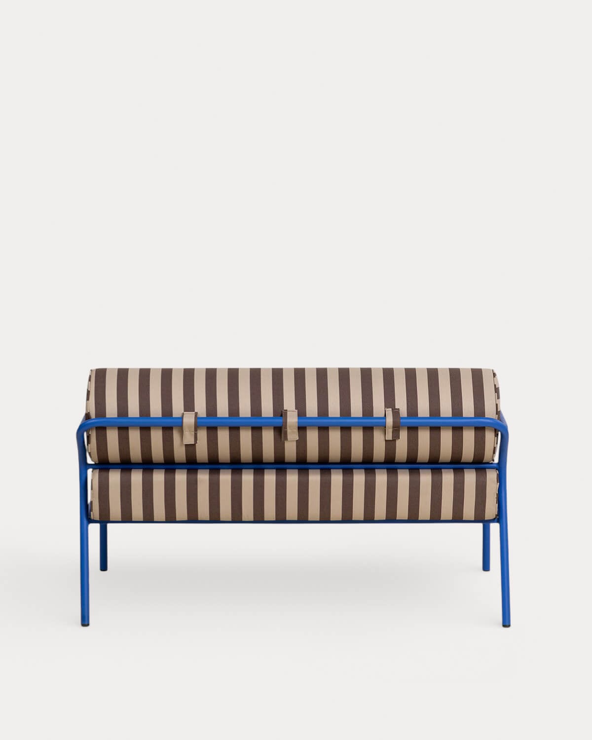 Divano da Giardino in Metallo e Tessuto a 2 Posti Mitha, immagine della galleria 3