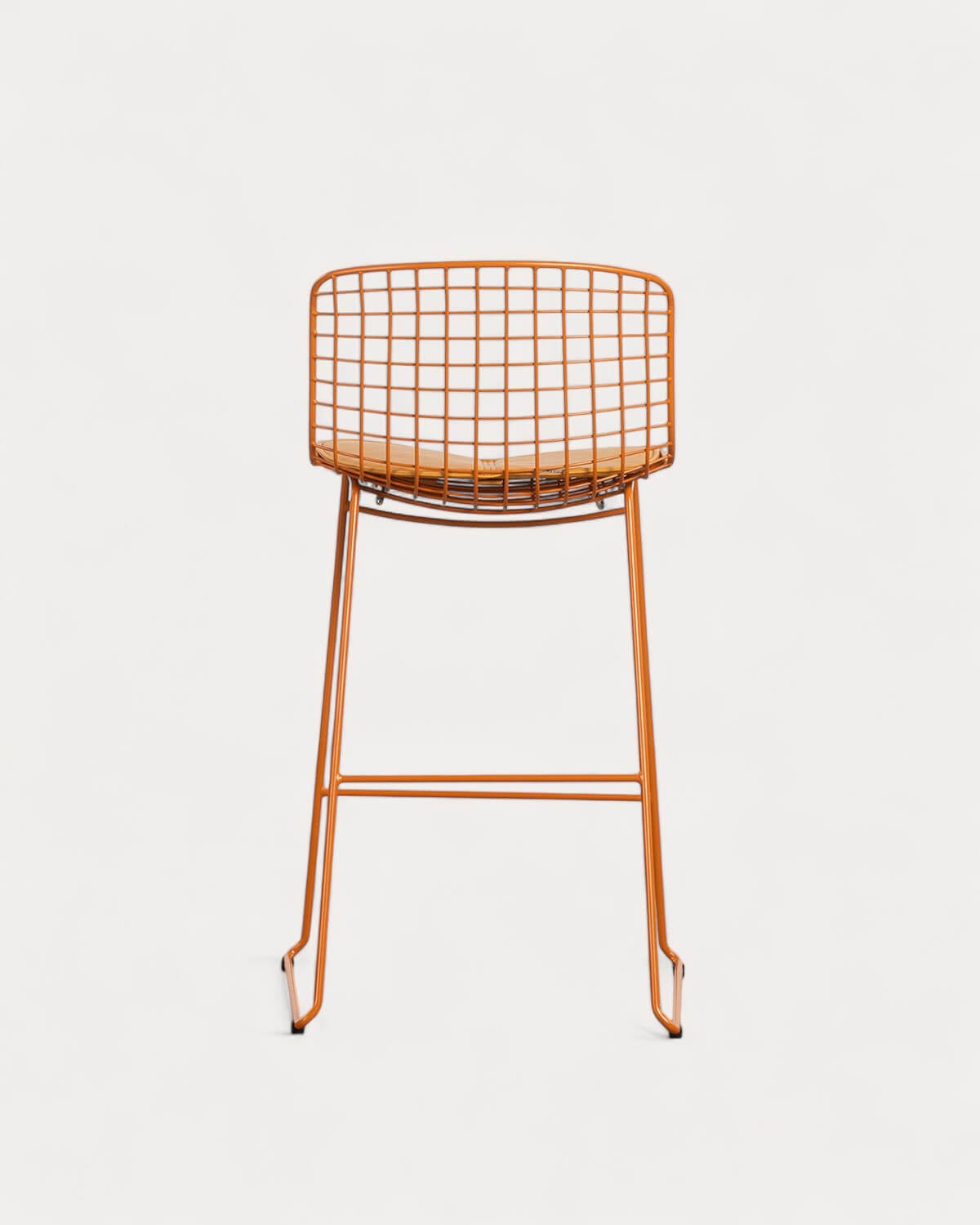 Sgabello Alto in Metallo (66 cm) con Schienale Basso Ar, immagine della galleria 5