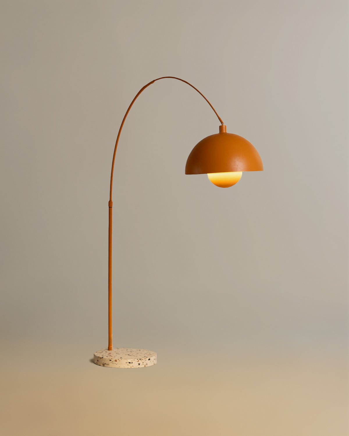 Lampada da Terra in Metallo e Marmo Gasperi, immagine della galleria 4