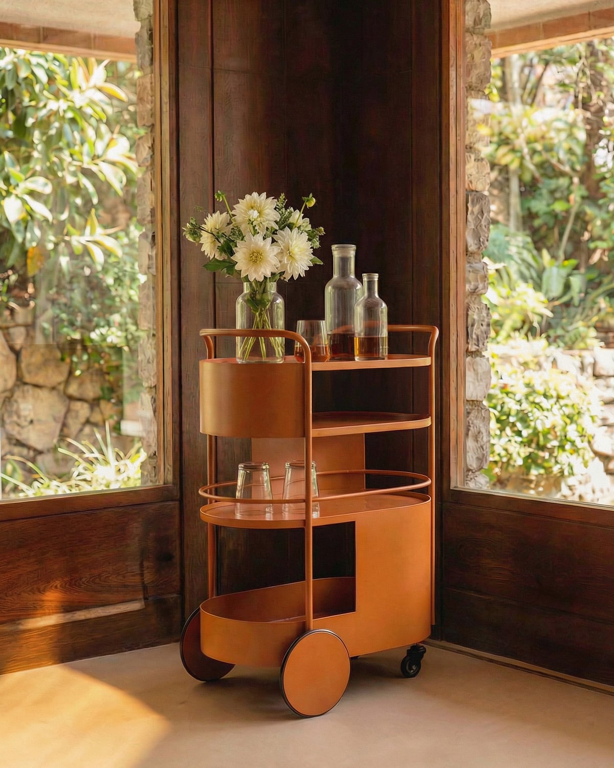 Carrello da Cameriera in Metallo Baena, immagine della galleria 2