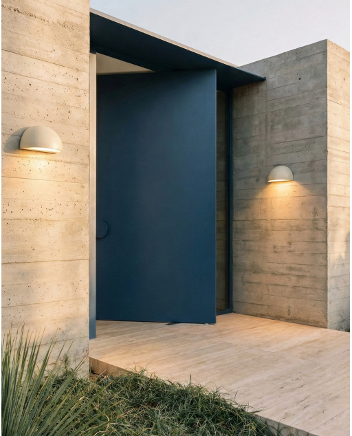 Lampada da Parete Esterna in Alluminio Denna