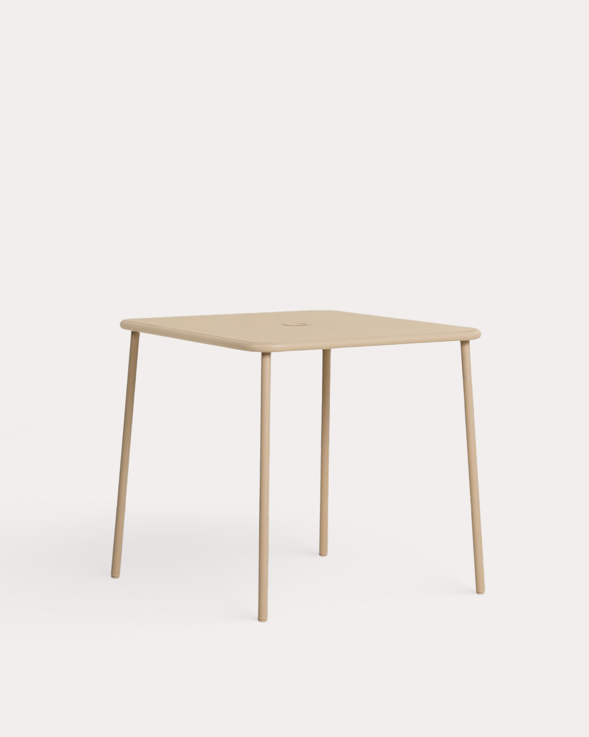 Set Tavolo Quadrato (78x78 cm) Mijail e 4 Poltrone in Metallo Vinke per Uso Esterno, immagine della galleria 2