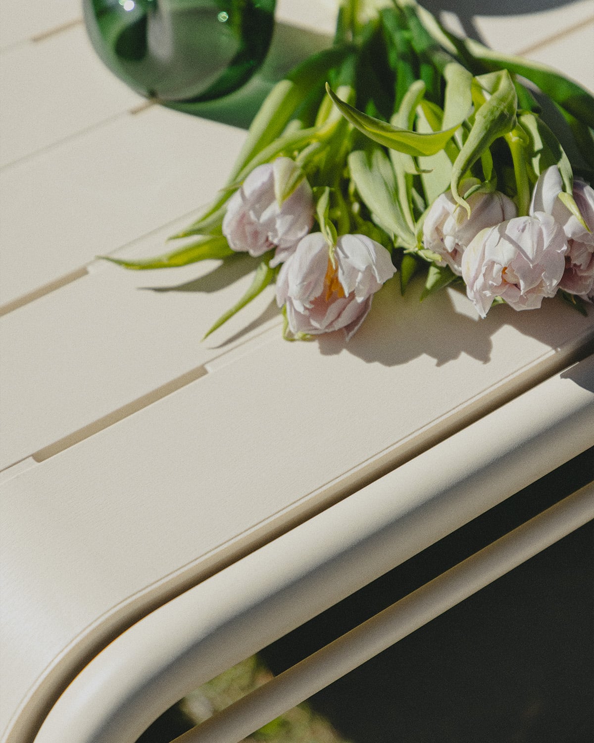 Tavolo da Esterno Rettangolare in Metallo e Polipropilene (155x90 cm) Baztan, immagine della galleria 3