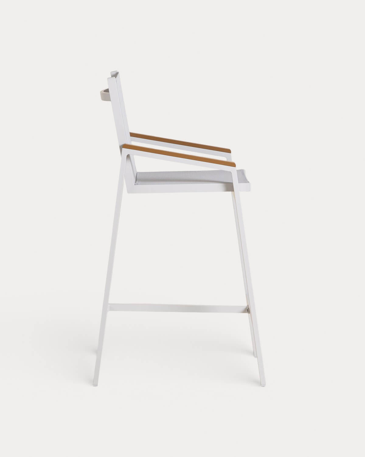 Pack 4 Sgabelli Alti da Esterno in Alluminio (74,5 cm) Korce, immagine della galleria 2