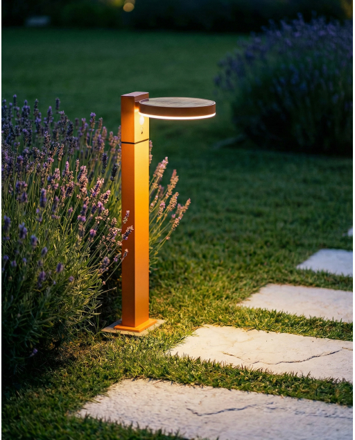 Faro Solare a LED in Alluminio per Esterni Marisa