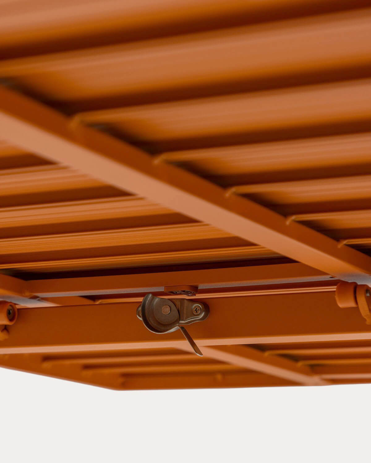 Set Tavolo Rettangolare Allungabile (135-265x100 cm) Seila e 6 Sedie da Esterno in Alluminio con Braccioli Vinke, immagine della galleria 7