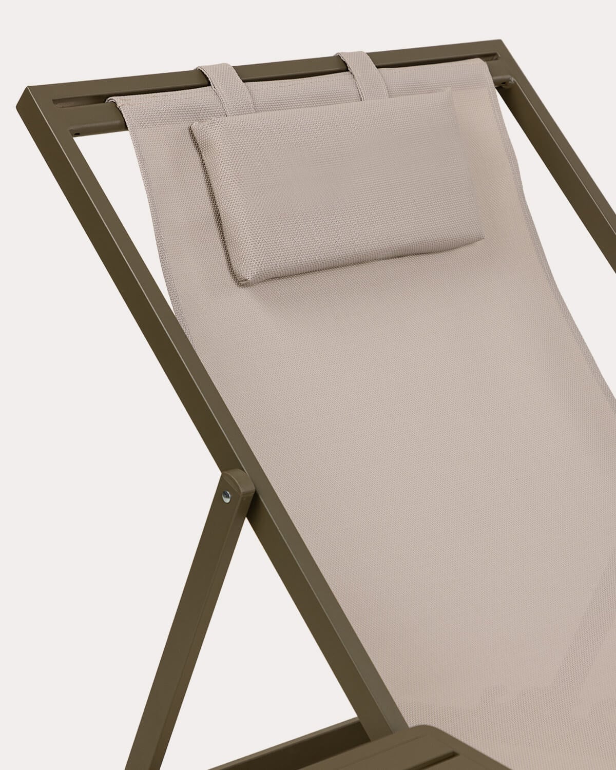 Set di Amaca Reclinabile Rilas e Tavolino Laterale in Alluminio (40x40 cm) Kreta, immagine della galleria 3