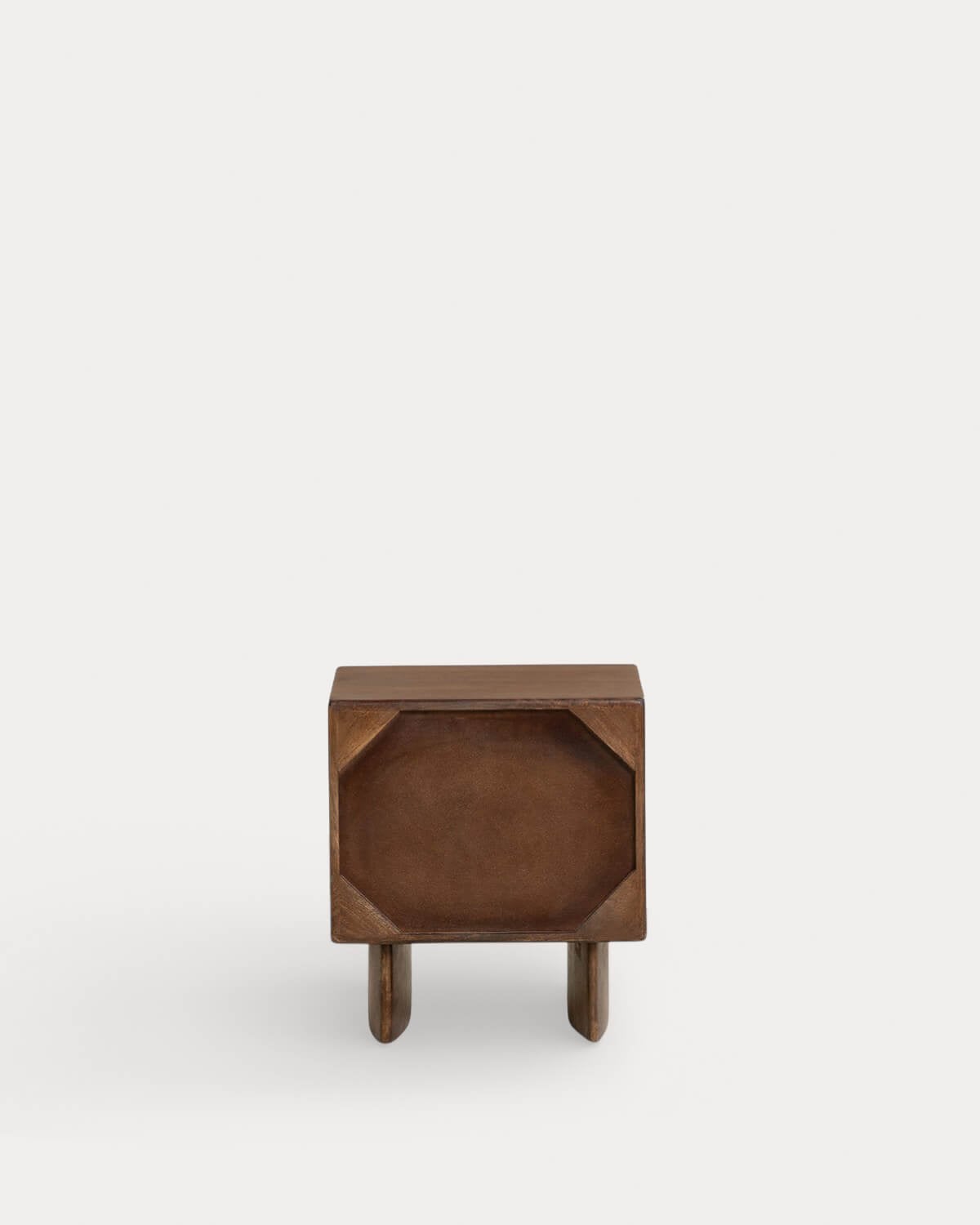 Comodino in Legno di Mango con Vano Portaoggetti (45x41 cm) Orlean, immagine della galleria 4