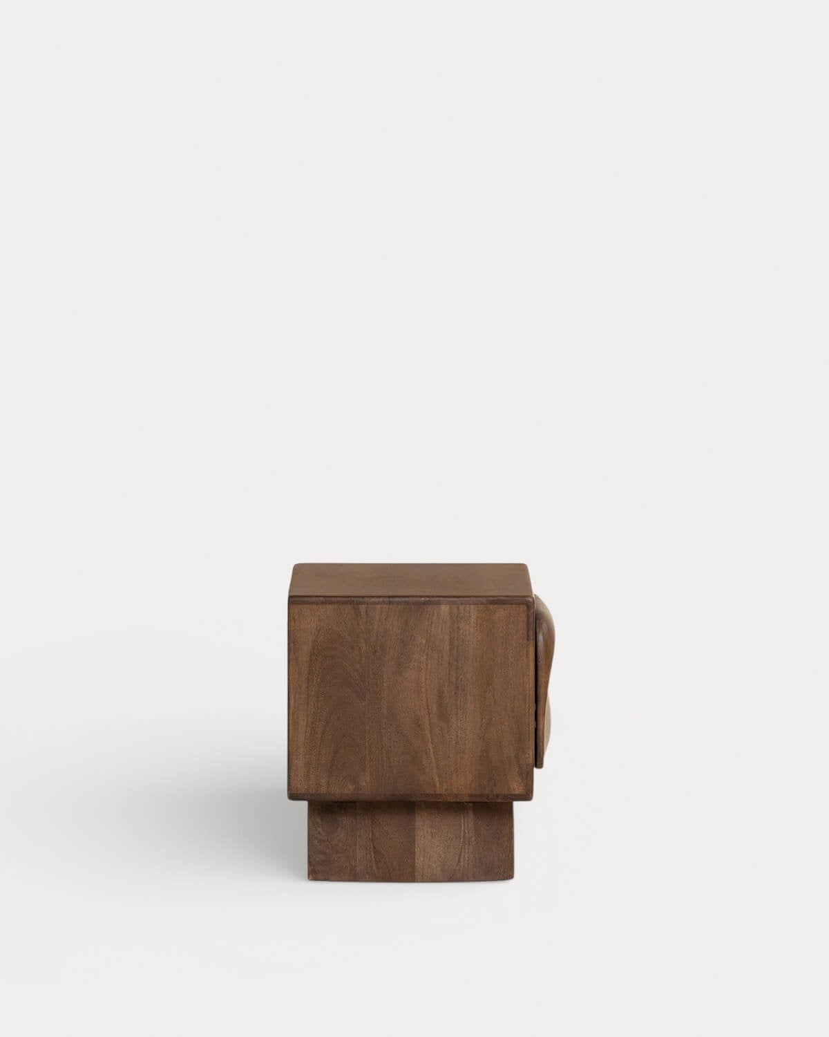 Pack 2 Comodini in Legno di Mango con Vano Portaoggetti (45x41 cm) Orlean, immagine della galleria 3