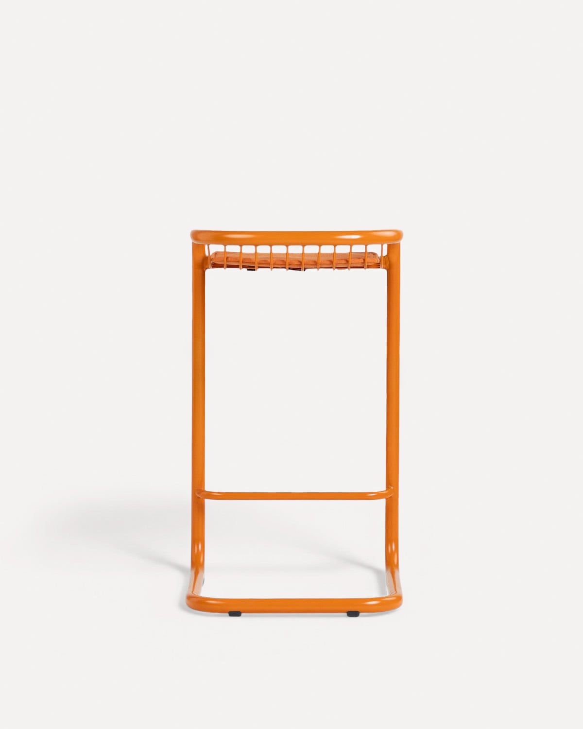 Pack 4 Sgabelli Alti da Esterno in Metallo Biaritz, immagine della galleria 3